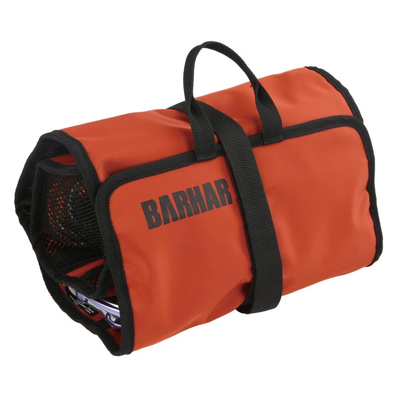 BARHAR Climbing Quickdraw Hanging Storage Bag, Carabiner Hook Gear Equipment Parts Collections, Durable Foldable Bundled Roll Anti-scratch Bag, Small Tools Organizer Pouch, suit for Rock Climbing Ice Climb - Image 4